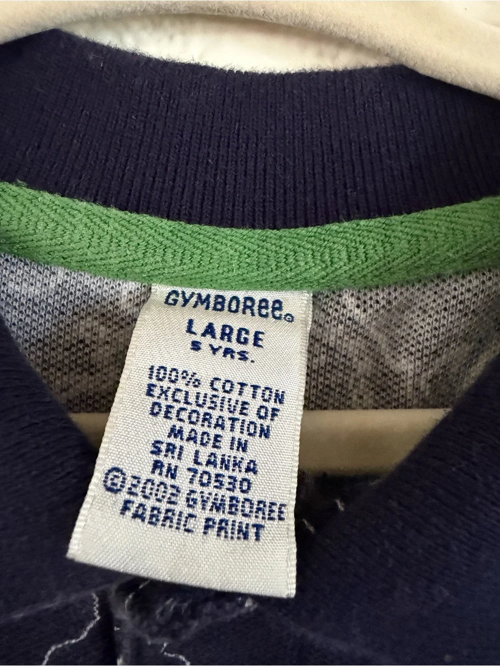 Gymboree vintage sail boat map shirt size 5 years